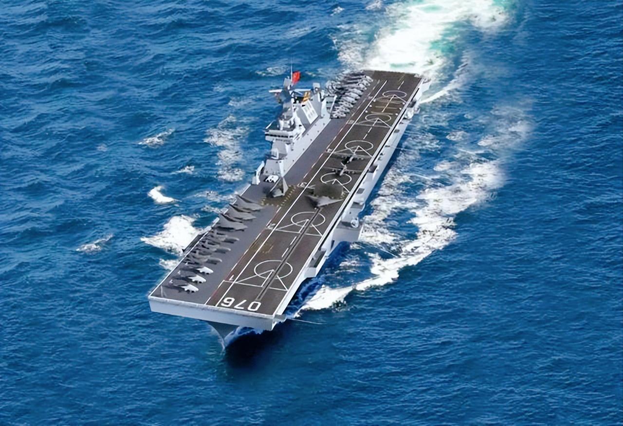 中国076舰最新进展图片,现在我国有076舰了吗