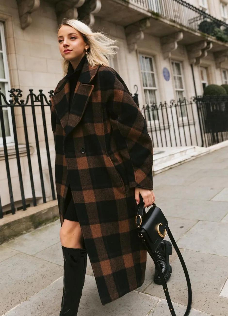 收藏大衣的方法和技巧,大衣穿搭150显高显气质