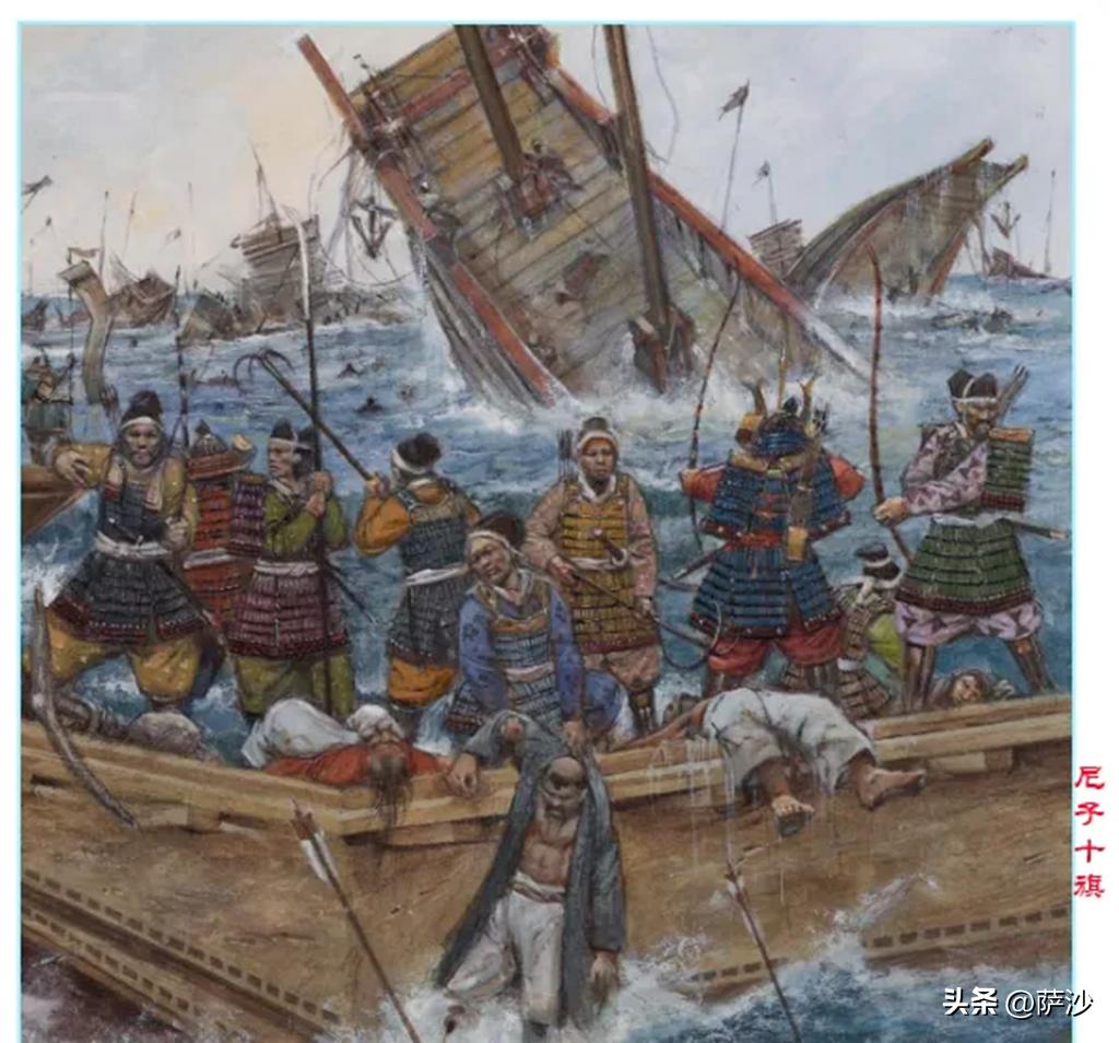 蒙古侵略日本时的台风,神风两次拯救日本的历史真相