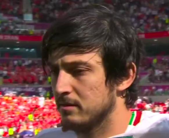 伊朗世界杯比赛发声,伊朗世界杯拒绝唱国歌原场面