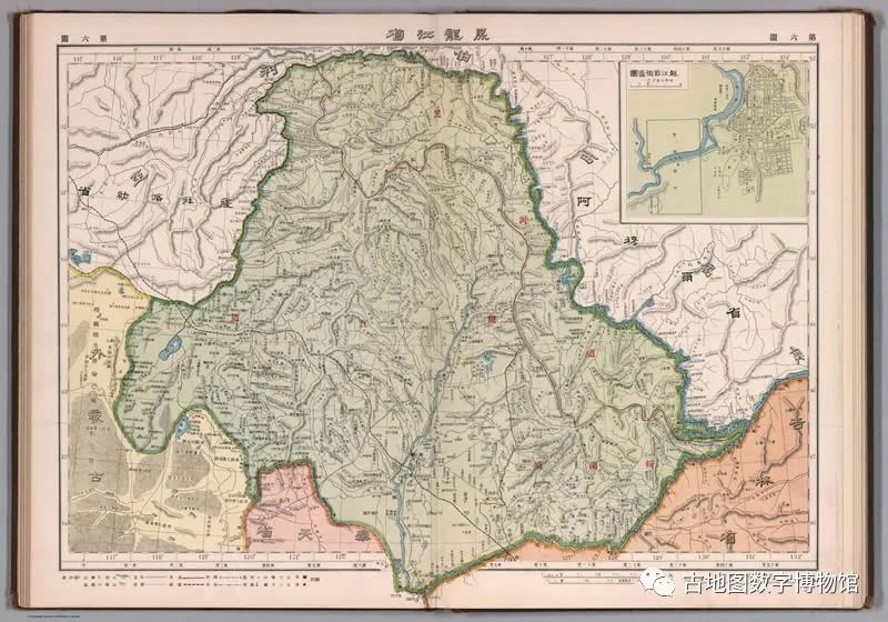 珍稀舆图,珍稀舆图清乾隆西湖行宫图卷