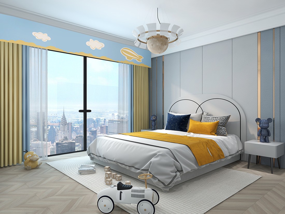 天洋儿童窗帘《纯熙》上市|缤纷色彩,点亮童趣