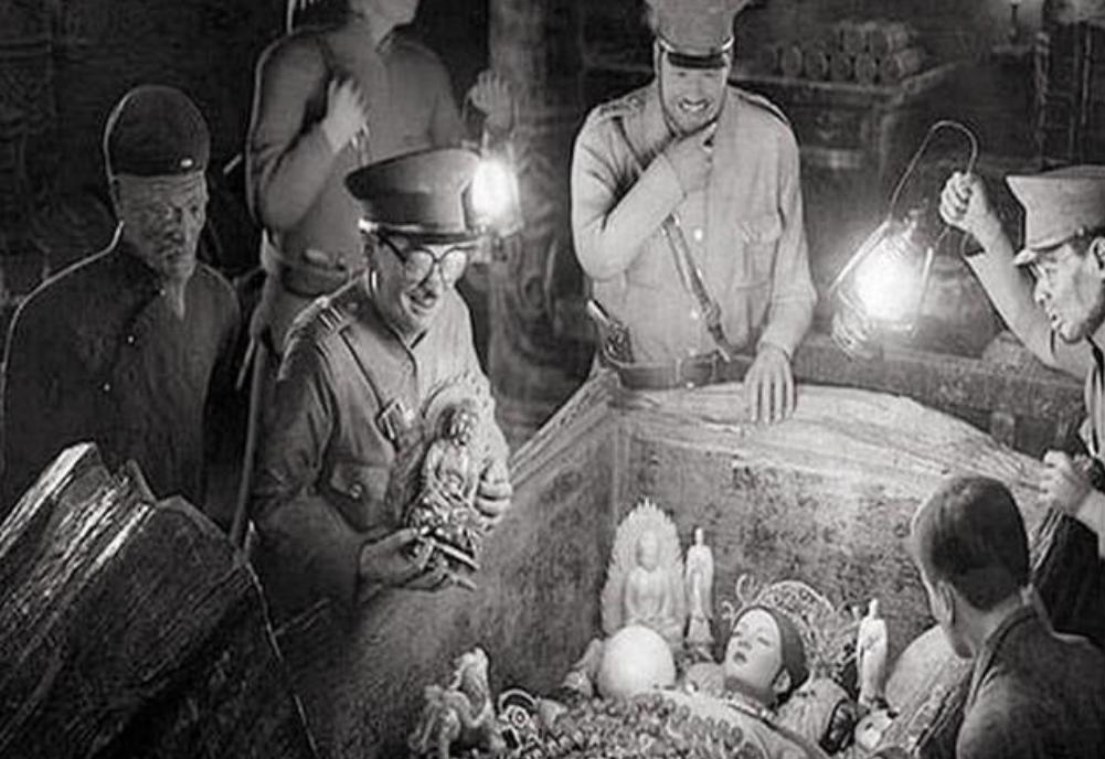 孙殿英盗取慈禧墓全过程,孙殿英盗取慈禧陵墓第几集