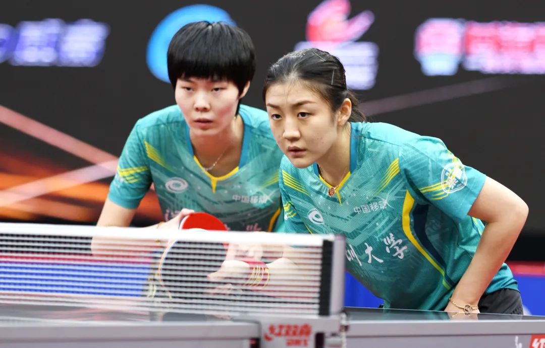 深大与鲁能乒乓球谁赢了,深大与鲁能双打