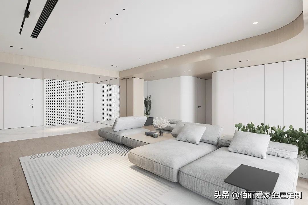 门墙柜一体化解决方案,房间门墙柜一体展示