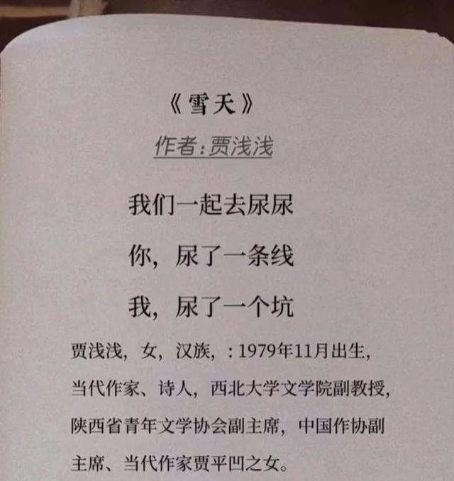 中国作家贾平凹之女贾浅浅引争议,贾平凹回应贾浅浅作品