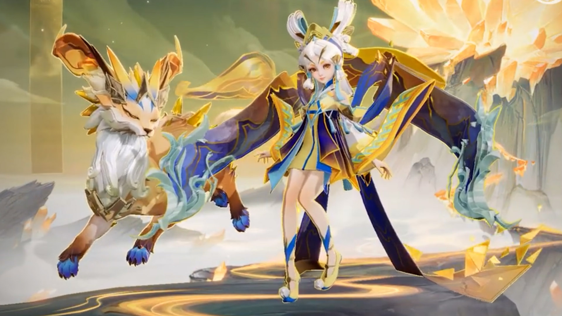 王者兔年限定皮肤小乔cg,小乔兔年限定特效