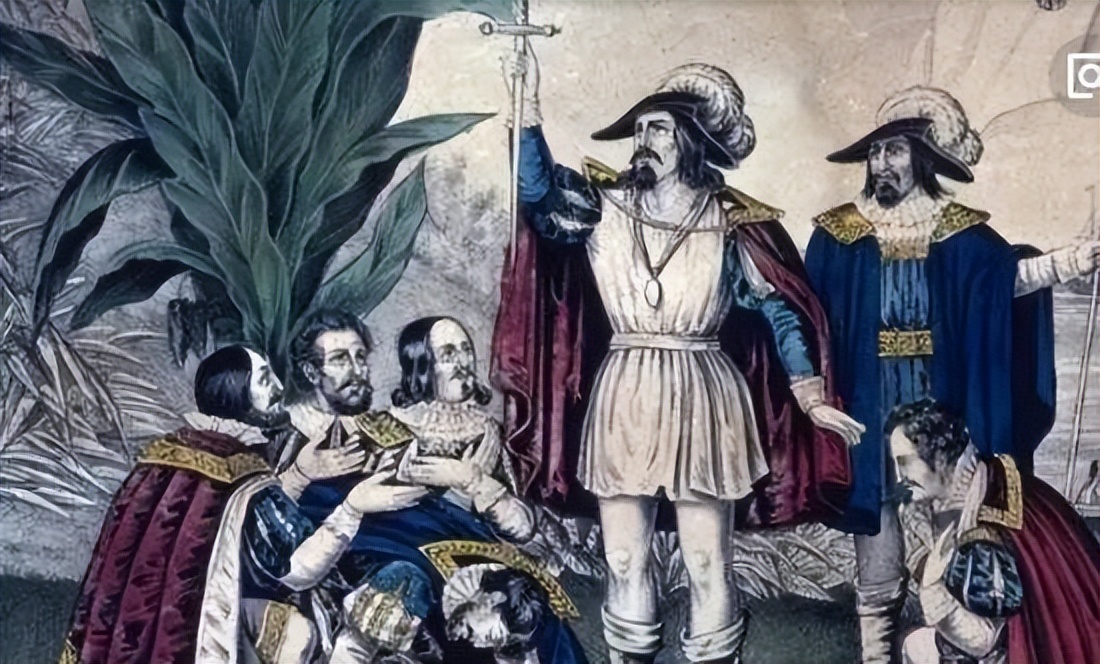 西班牙阿方索13世,15世纪末期哥伦布发现美洲