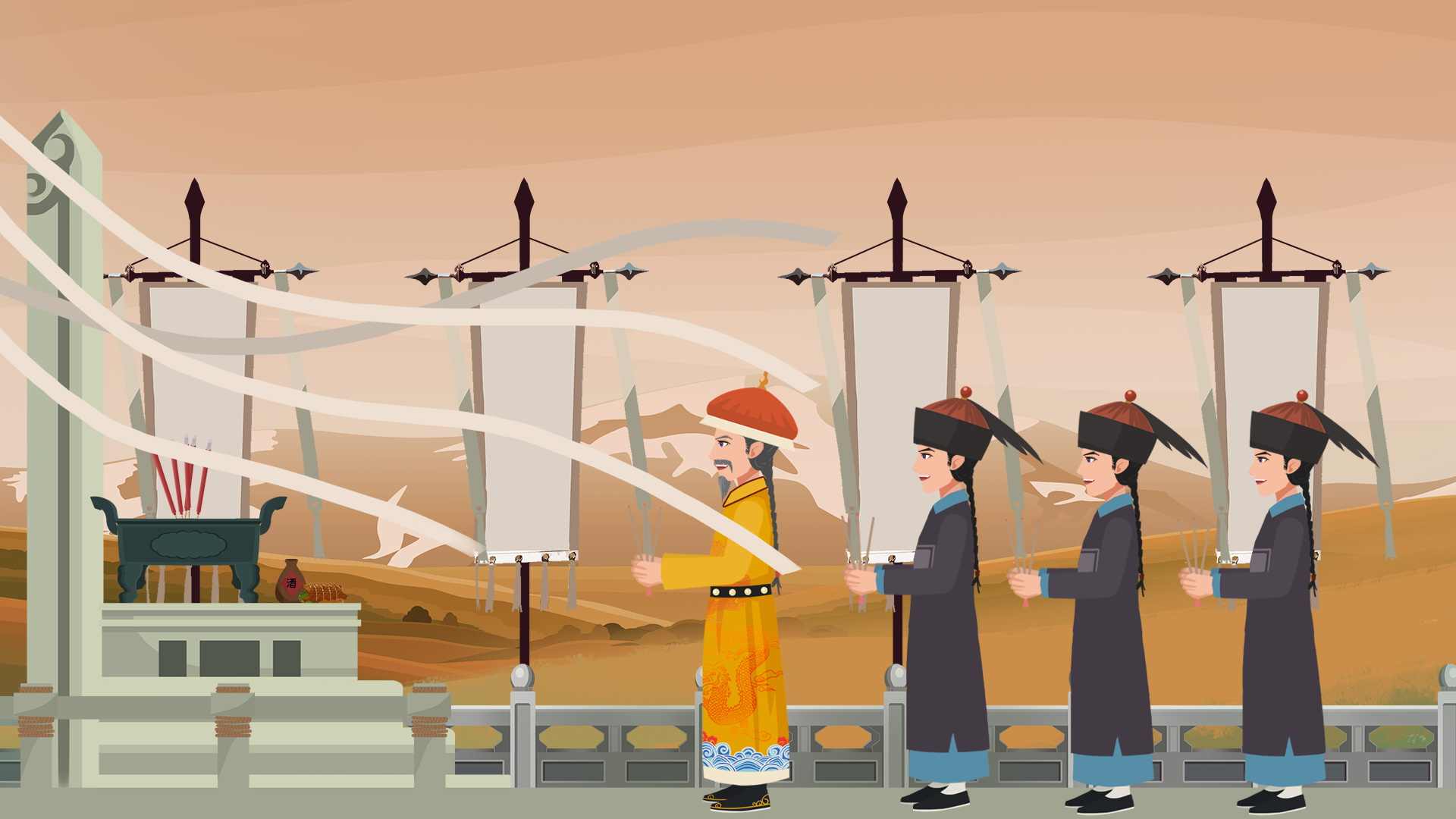 清朝的旗主是铁帽子王吗,清朝的旗主是怎么来的