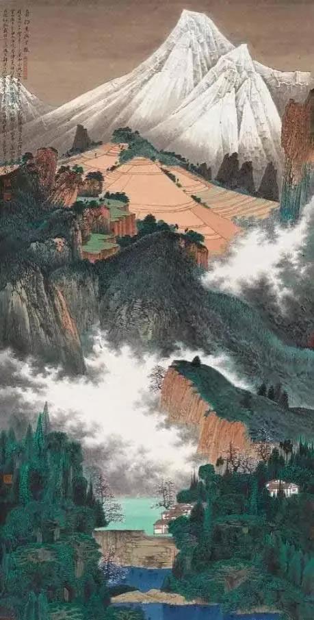 名家画太行山水画作品欣赏,名家孙天牧山水画精选欣赏