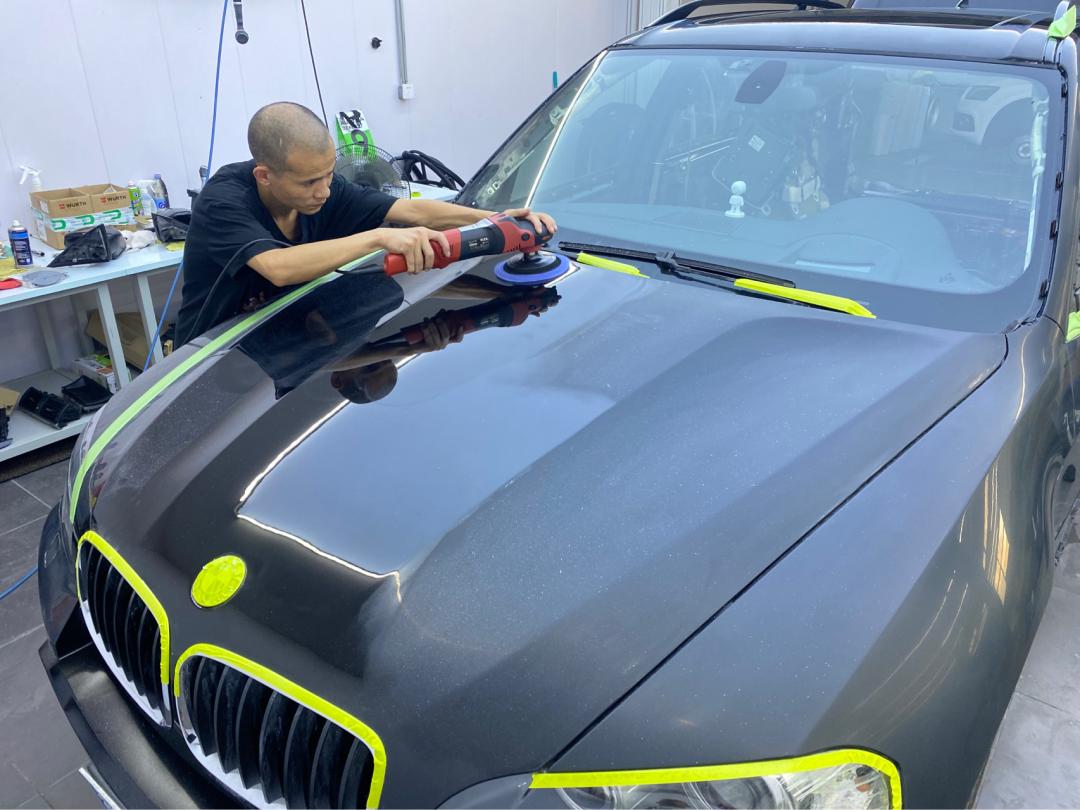 翻新整备一台老x5,翻新08年x5