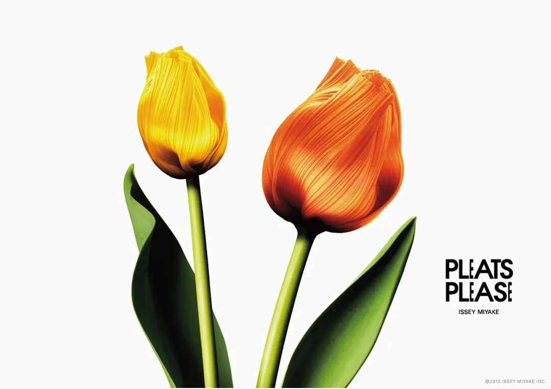 三宅一生的海报，设计同样是绝了