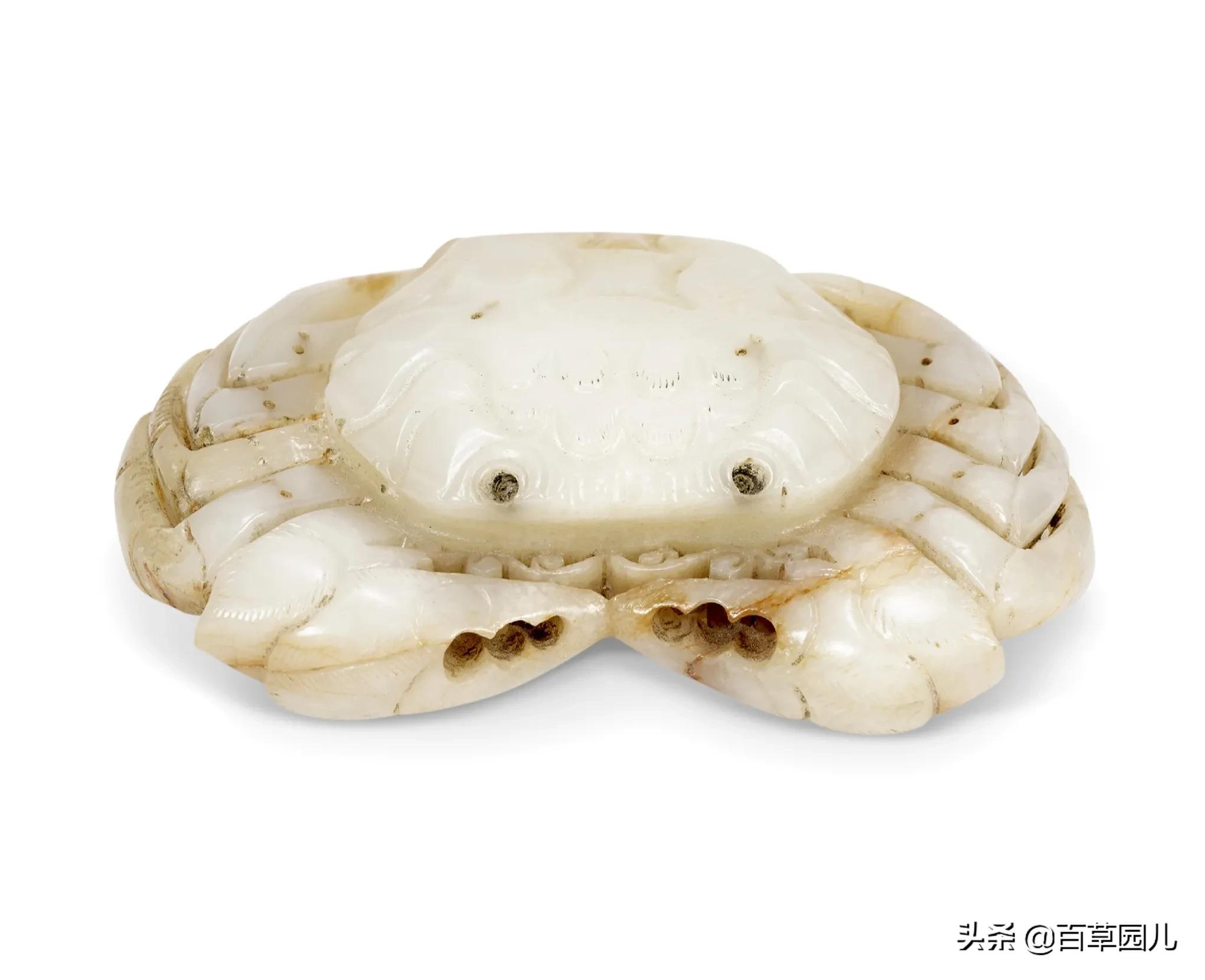 一只白玉蟹5万！一只骆驼1.6万！香港玉器小件儿最新成交