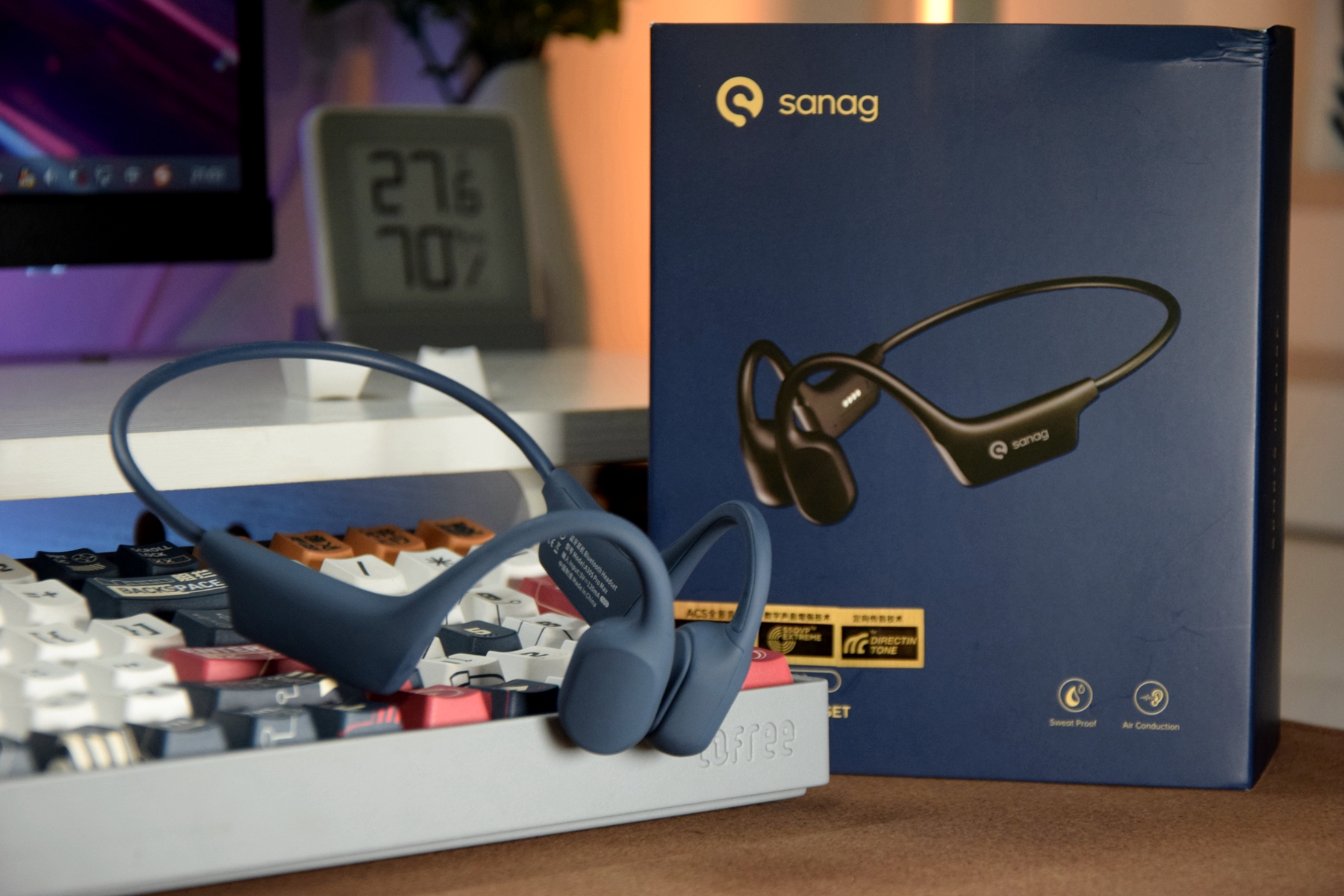 sanag骨传导耳机测评,sanag骨传导耳机视频通话声音浑浊