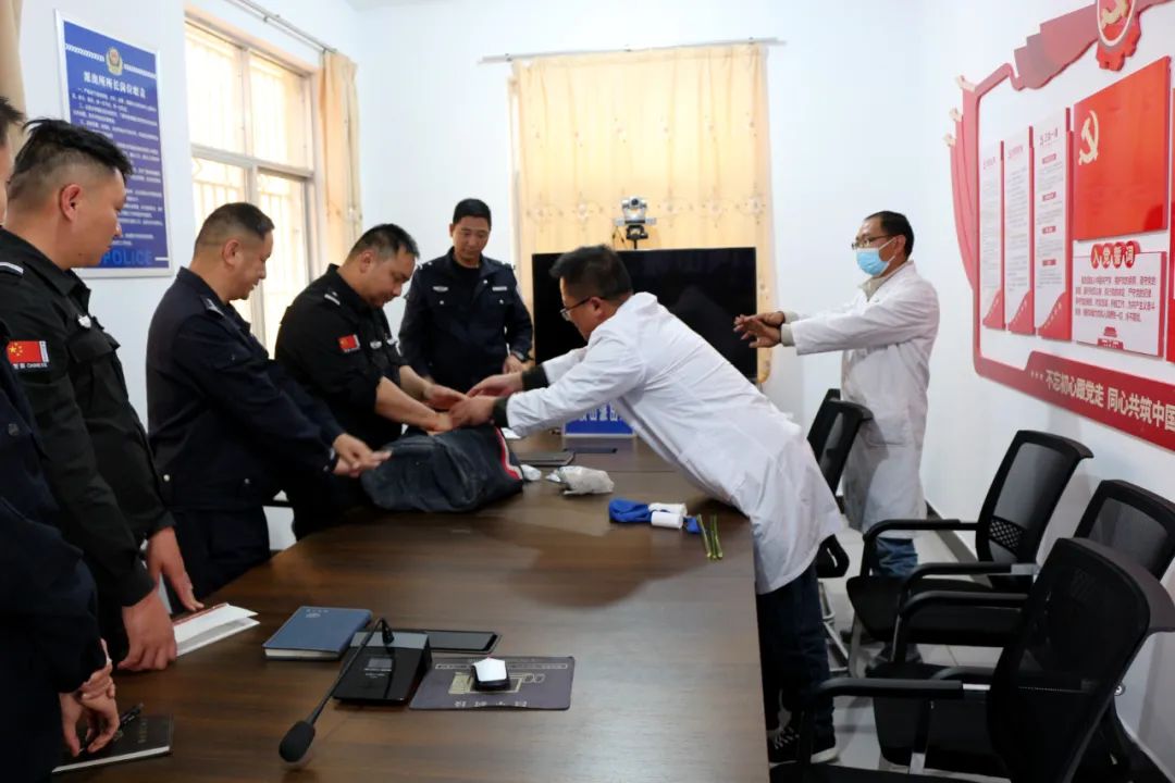 派出所参与应急救护知识技能培训,应急救护培训坚持公益导向