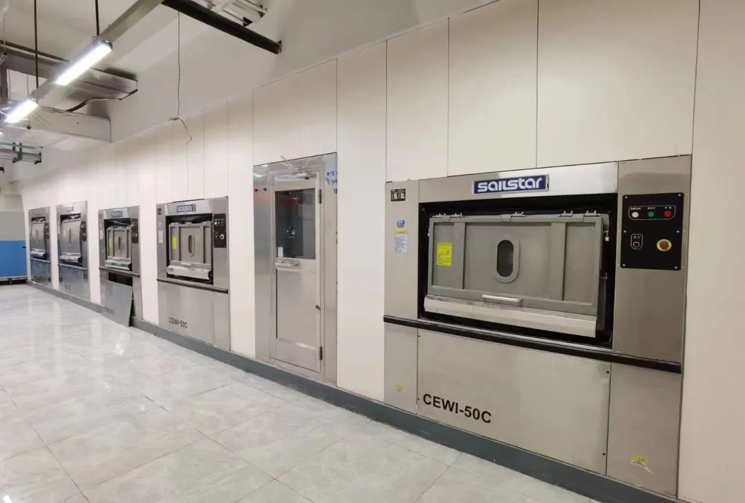 这！就是航星|台州医院东院区洗衣房隔离式一体化解决方案详解