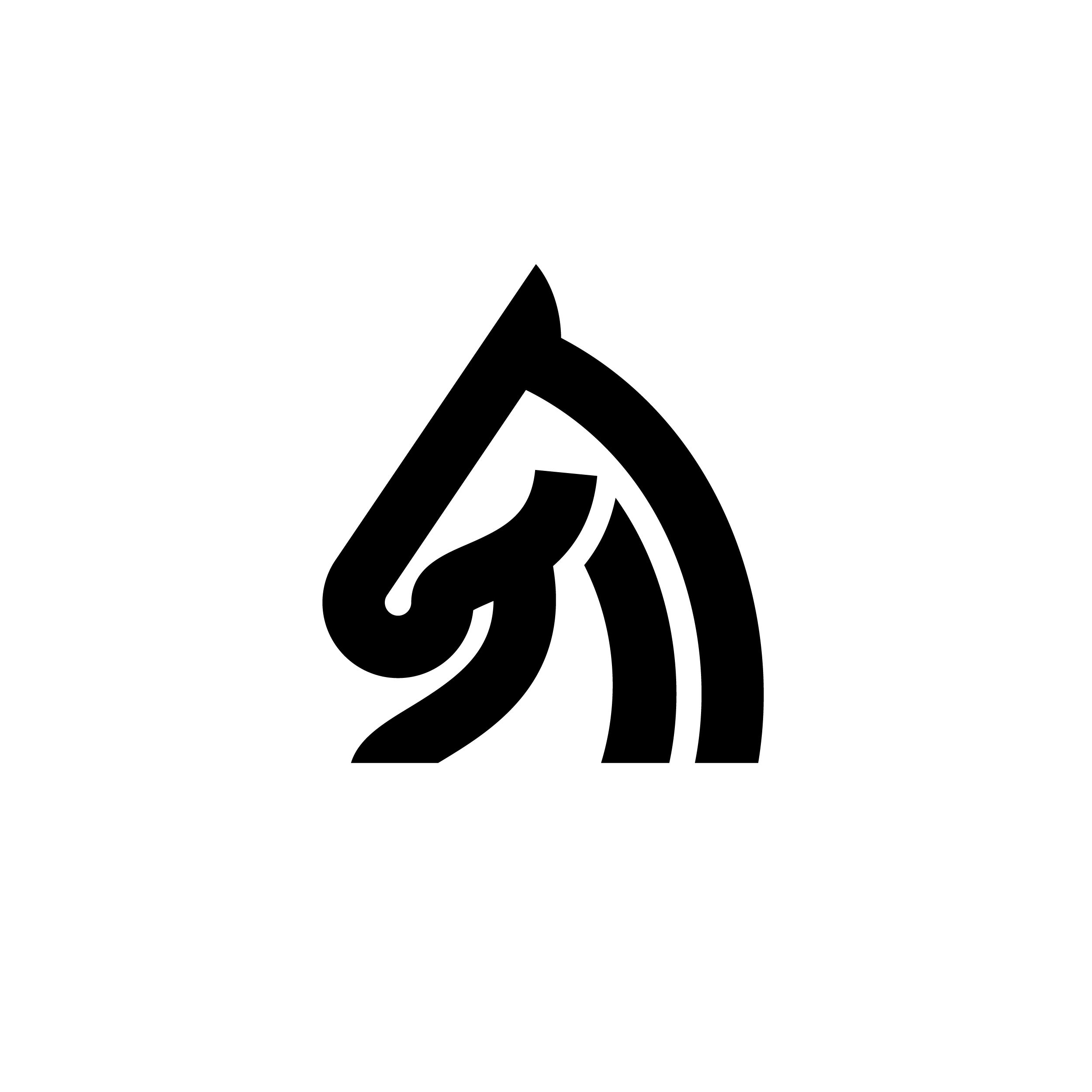 logos：白马啸西风！一组有力量感的马元素标志设计分享