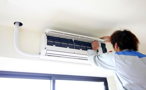 空调有水管进空气的声音,空调氟利昂进空气有声音吗