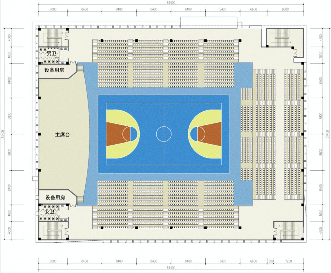 小学体育馆设计案例大全,学校体育馆功能设计方案