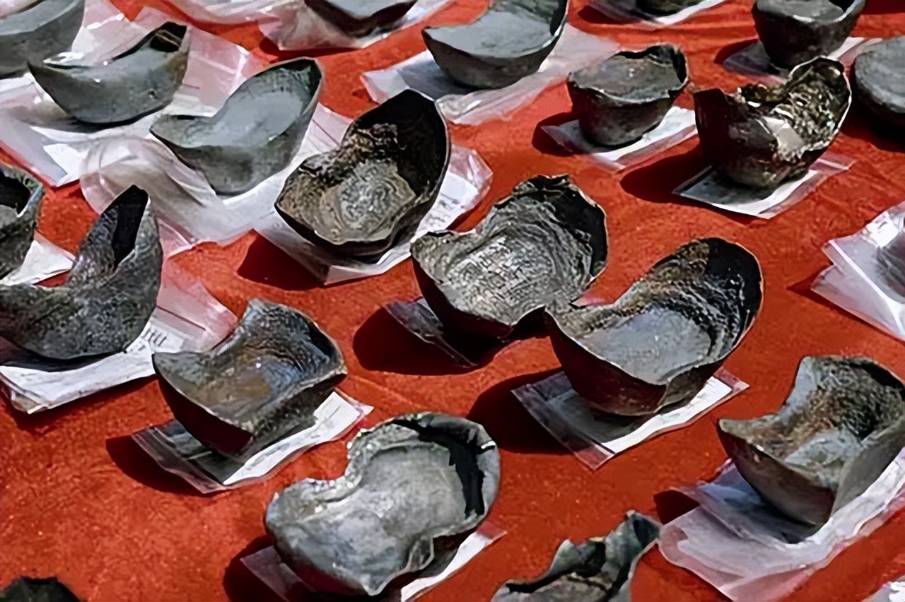 张献忠江口沉银黄金现场图,张献忠沉银哪一年发掘的