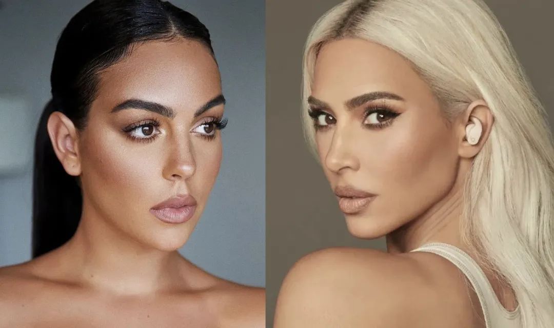 c罗与乔治娜红蓝情侣装,从柜姐到富豪女友