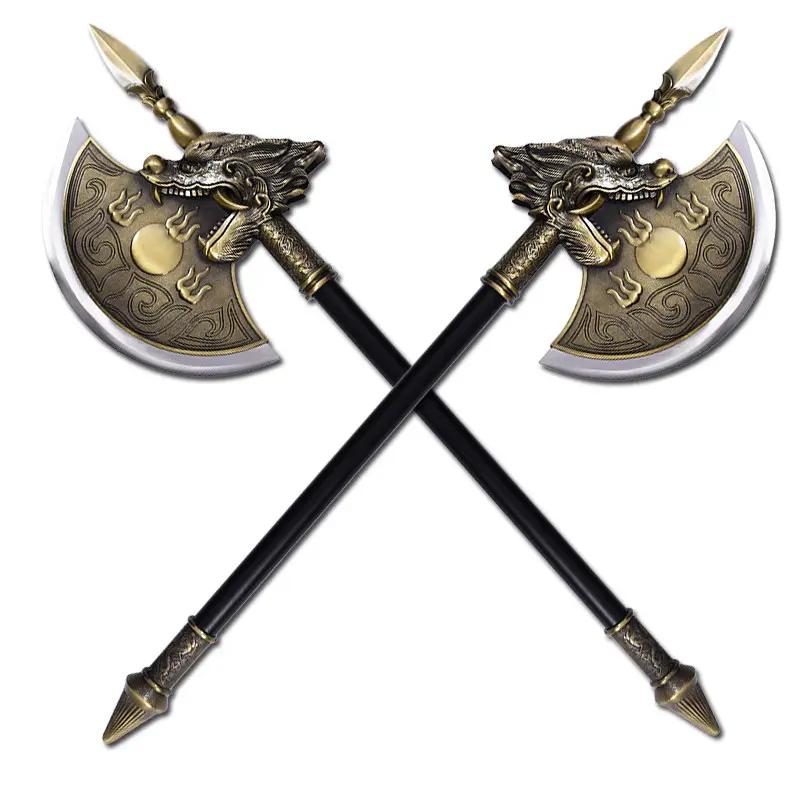 盘点师父中十大奇门冷兵器*伤杀**力排行，八斩刀位居第二