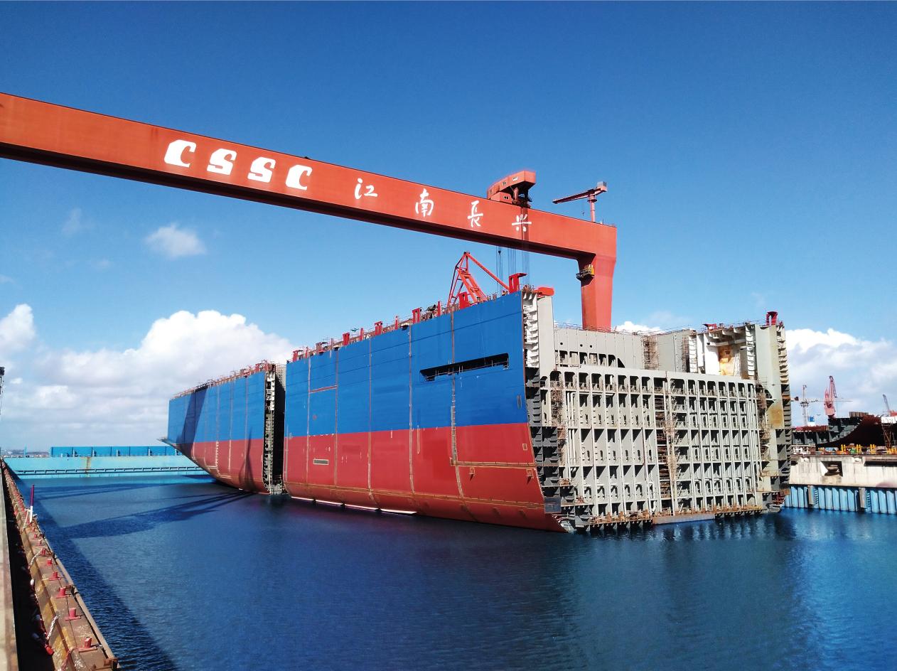 法国买中国船的背后,是中国造船业的封神之路