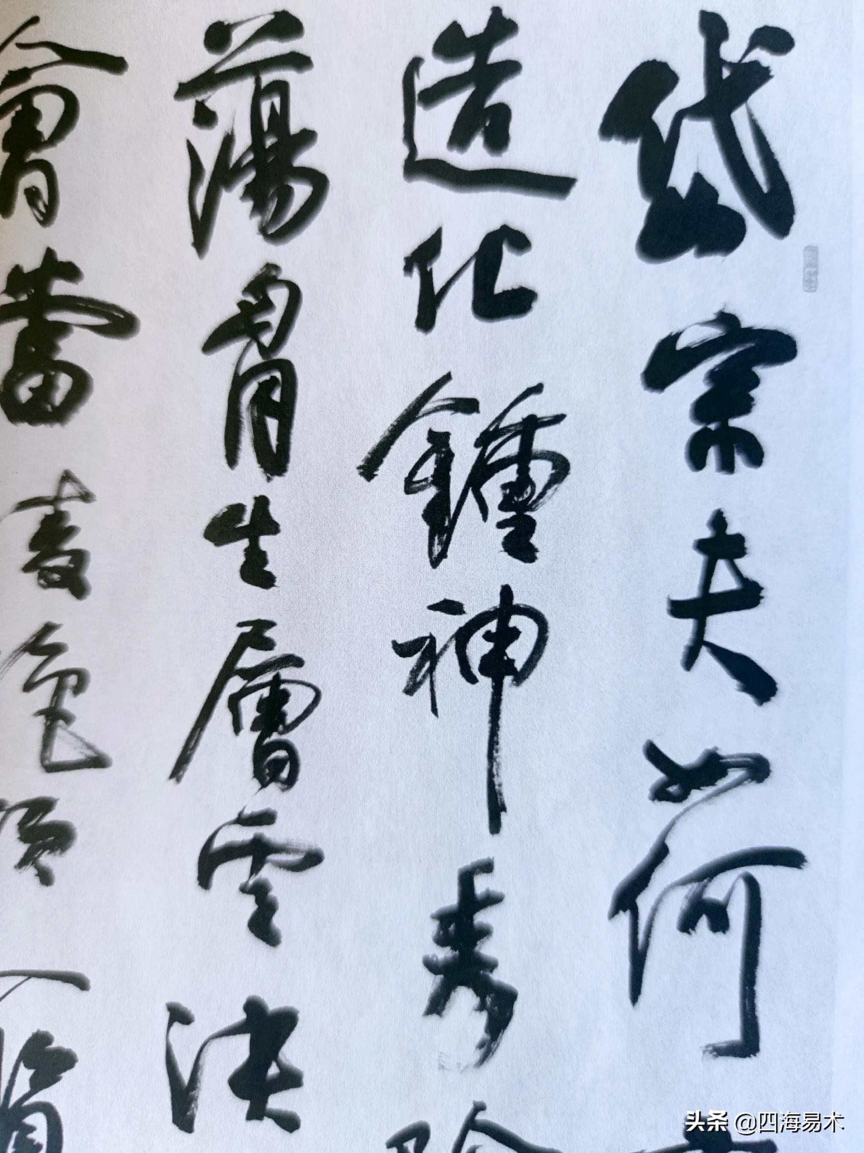 国展书法高手大字视频,国展高手的行书创作取法