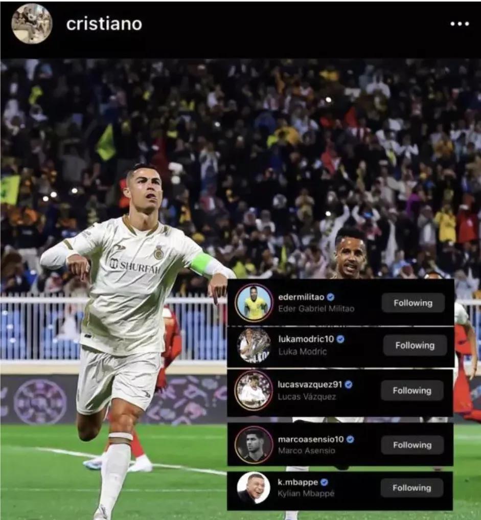 c罗6球,c罗为何备受姆巴佩推崇