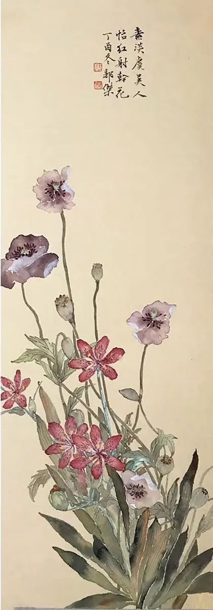 没骨花卉创作,没骨花卉是什么