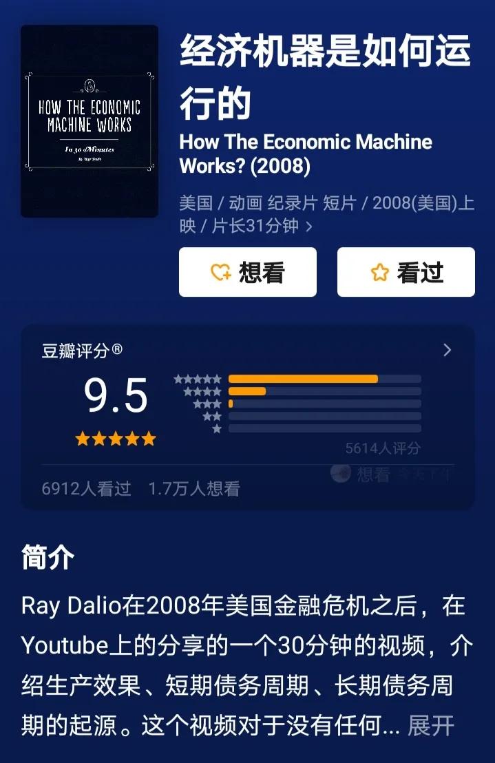 10部提升认知的金融纪录片,12部必看的金融纪录片