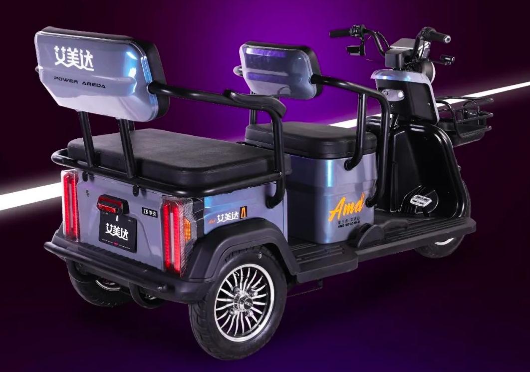 艾美达p30电动三轮车能跑多少公里,艾美达电动三轮车质量如何