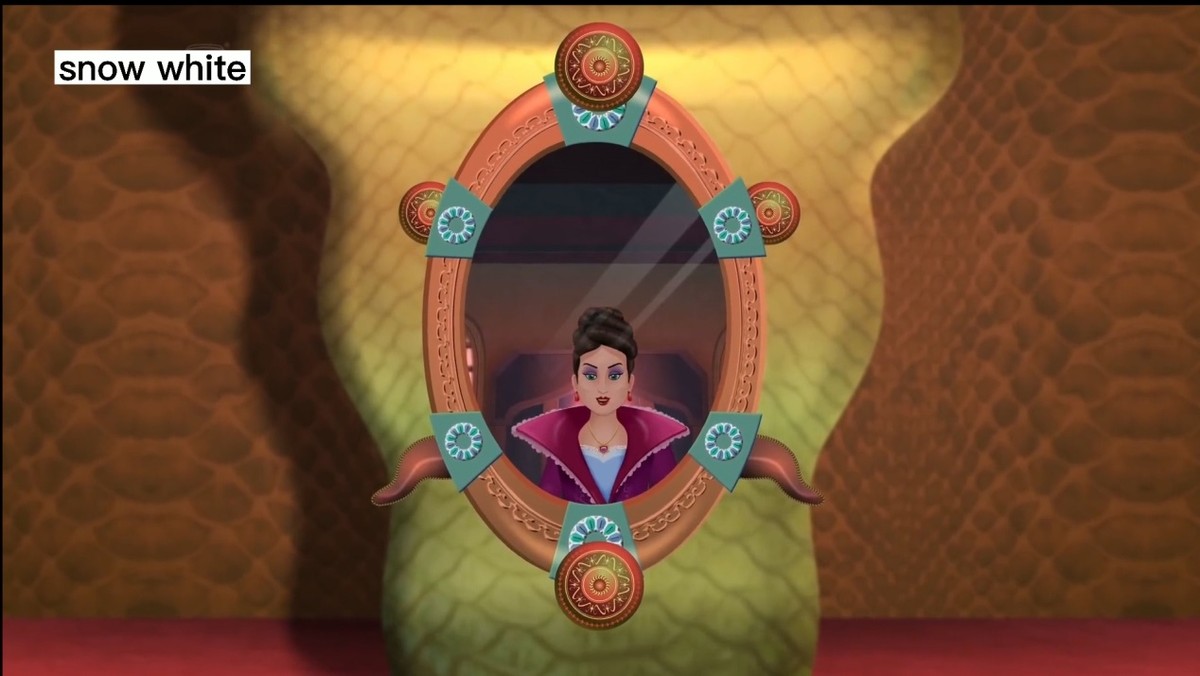 白雪公主中英绘本,格林童话故事绘本白雪公主