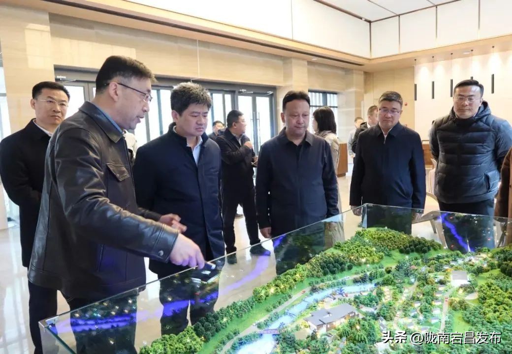 青岛市市南区委书记王锋一行在宕昌开展东西部协作对接交流