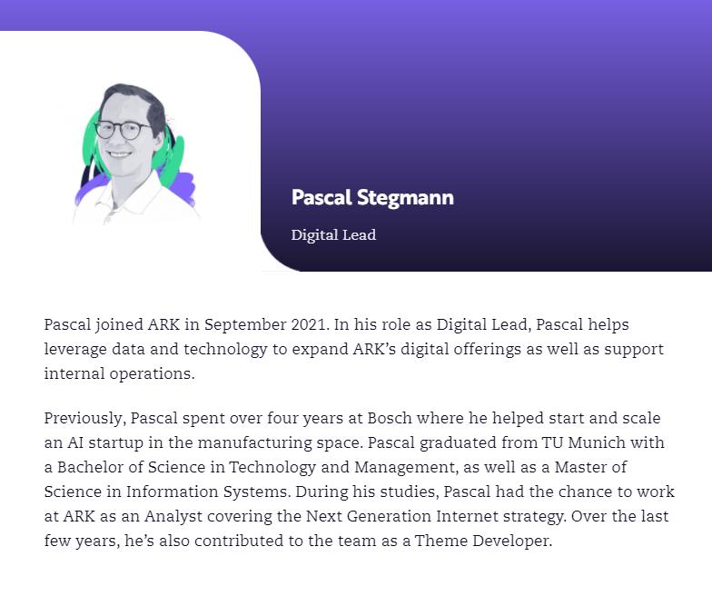 ARKInvest团队大揭秘