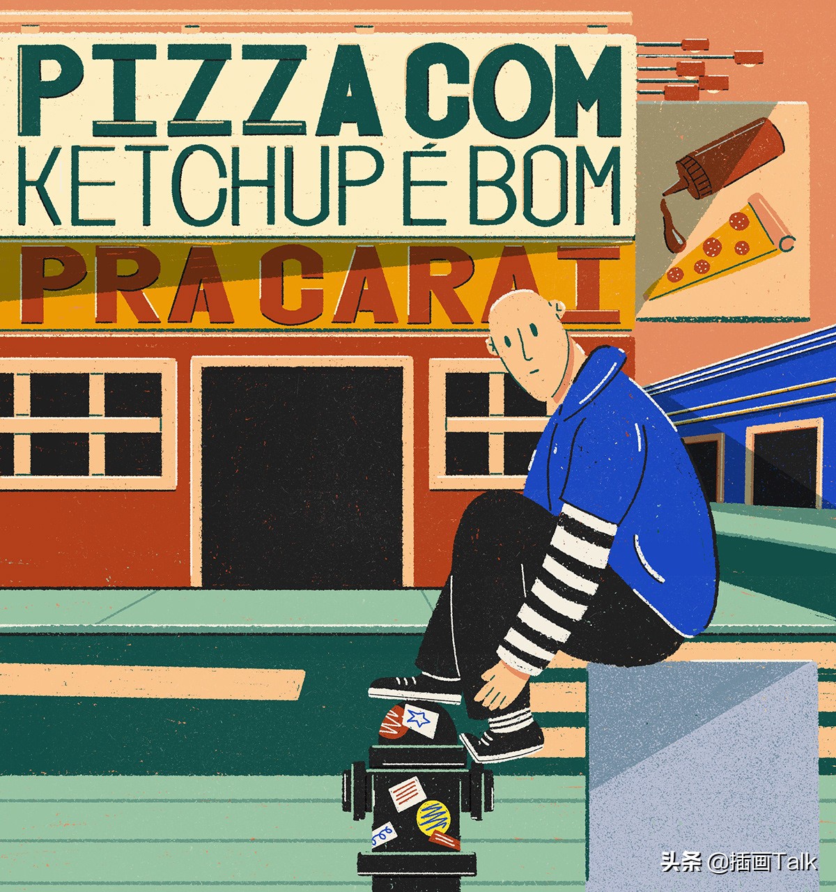 巴西插画师泰拳,巴西插画师raysafontana