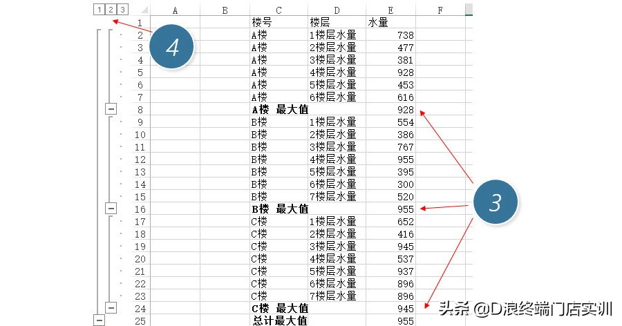 excel如何计算某一条件下的最大值,excel中分类提取最大值