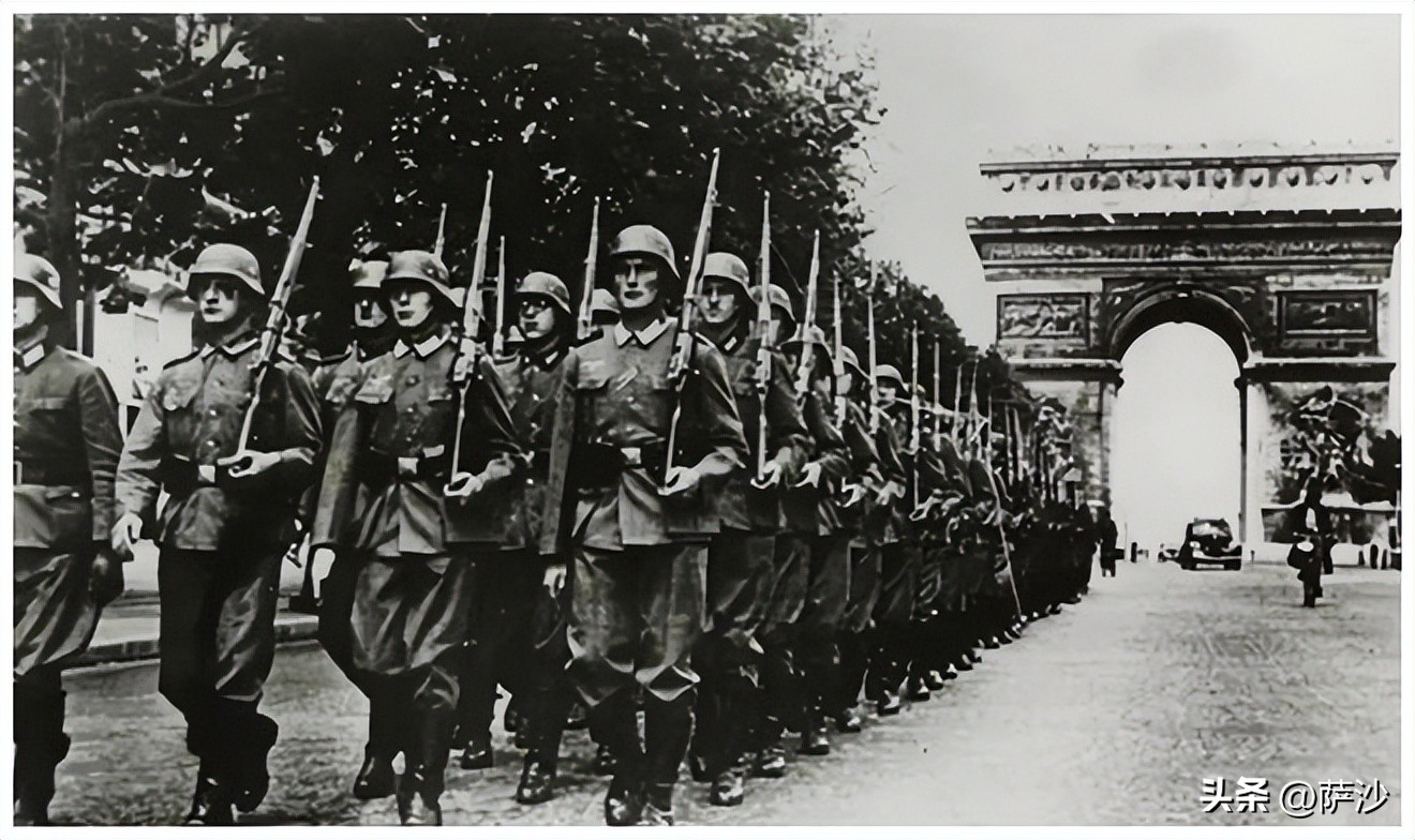 二战法国战败为何还能成为五常,1945年二战法国进攻德国