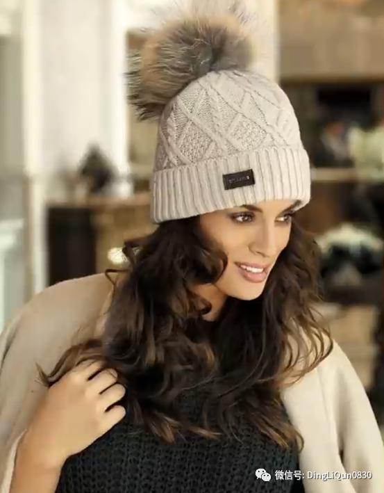 女士针织年轻款的洋气针织帽,针织帽合集