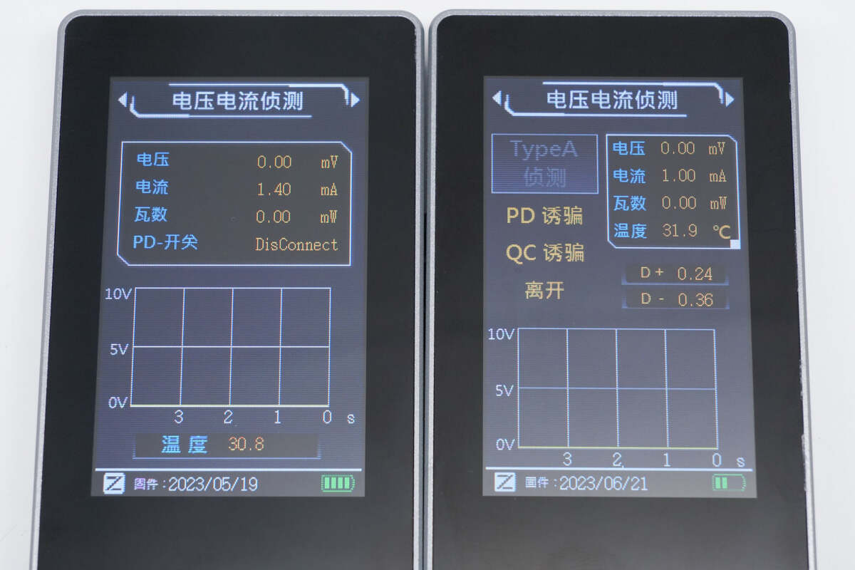 power-z充电头测试,power-z测试充电器效率