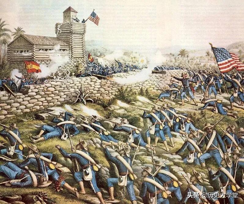 古巴波多黎各菲律宾,美国与西班牙争夺菲律宾