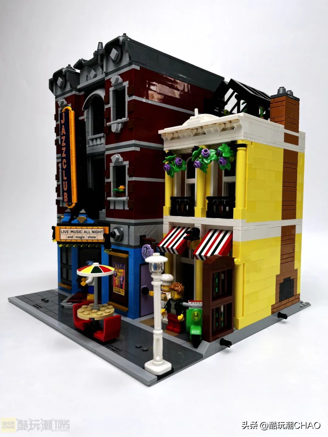 乐高2023街景开箱,乐高爵士乐俱乐部开箱