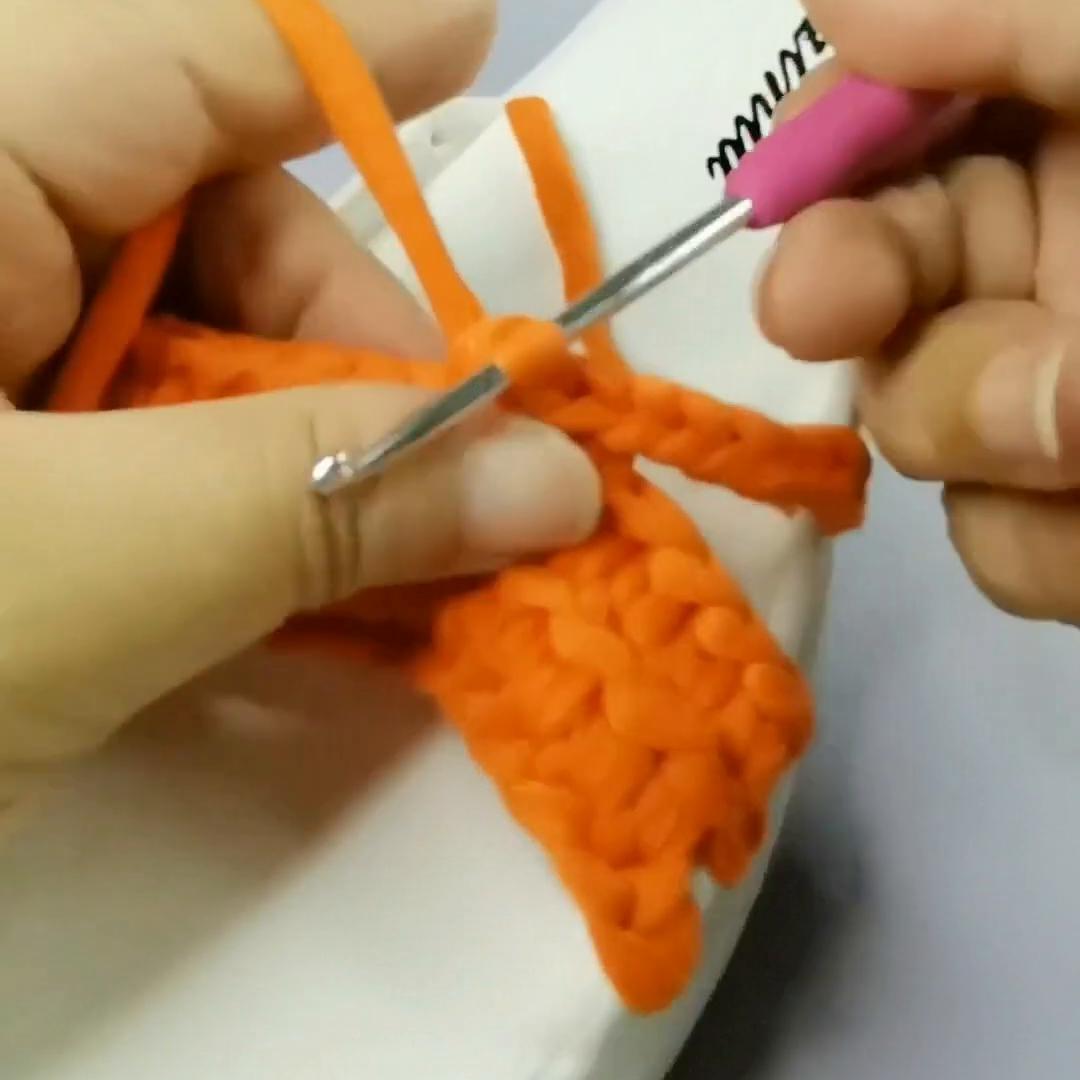 泡芙花拖鞋编织教程硬底,泡芙花拖鞋编织教程全过程双色