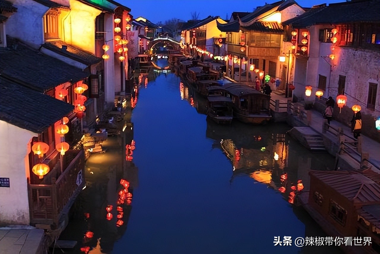 行走姑苏诗画山塘,苏州市姑苏区名胜古迹旅游景点图