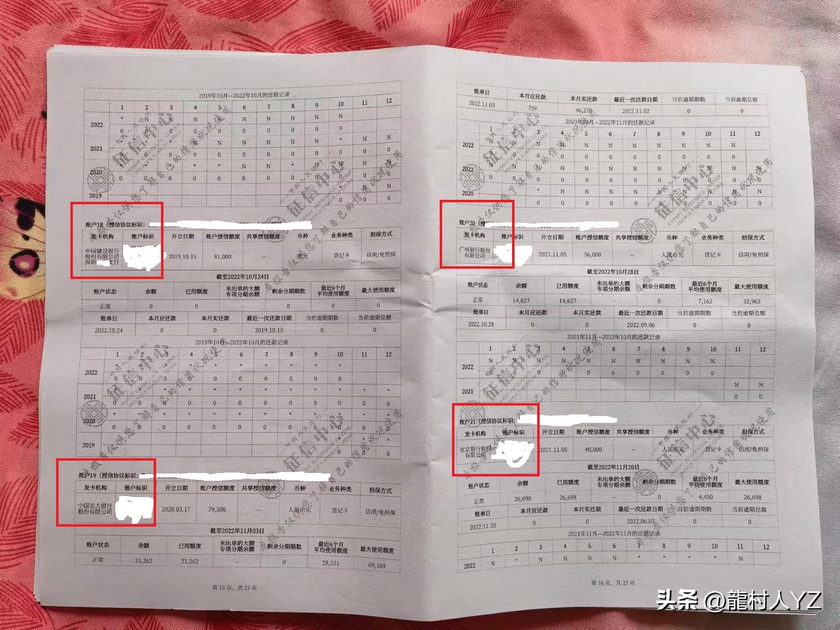 个人信用报告2023,信用报告展示近几年