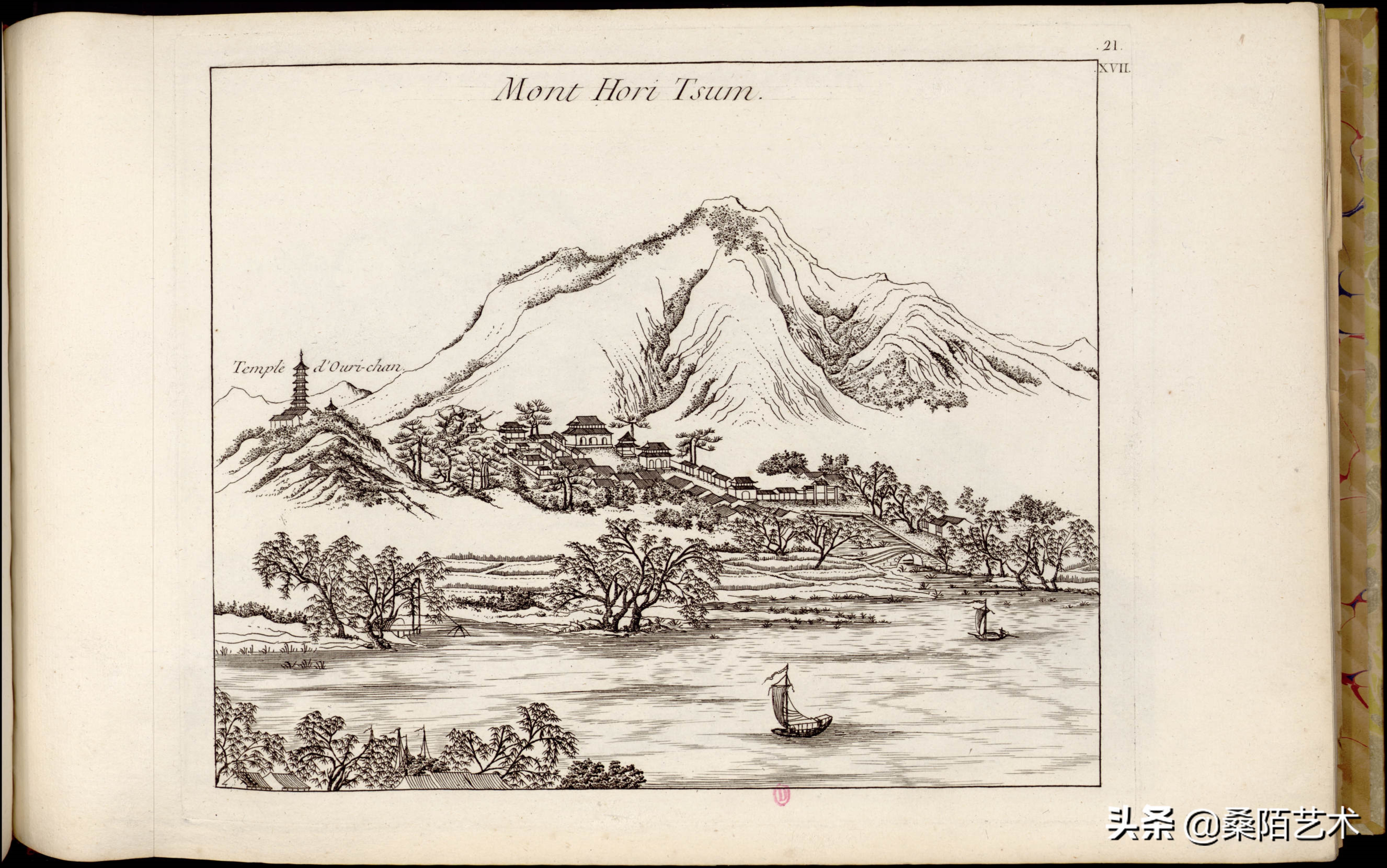 中国古典园林铜版画图片,1788年绘制的97幅中国园林铜版画