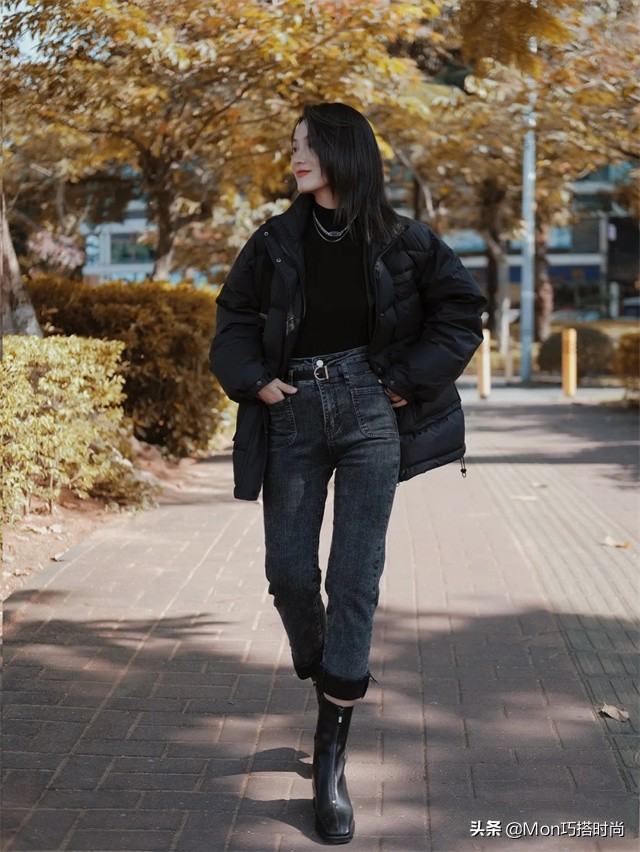 今冬火了一种靴子叫“方头靴”，脚宽腿粗的女生也能驾驭，特显瘦