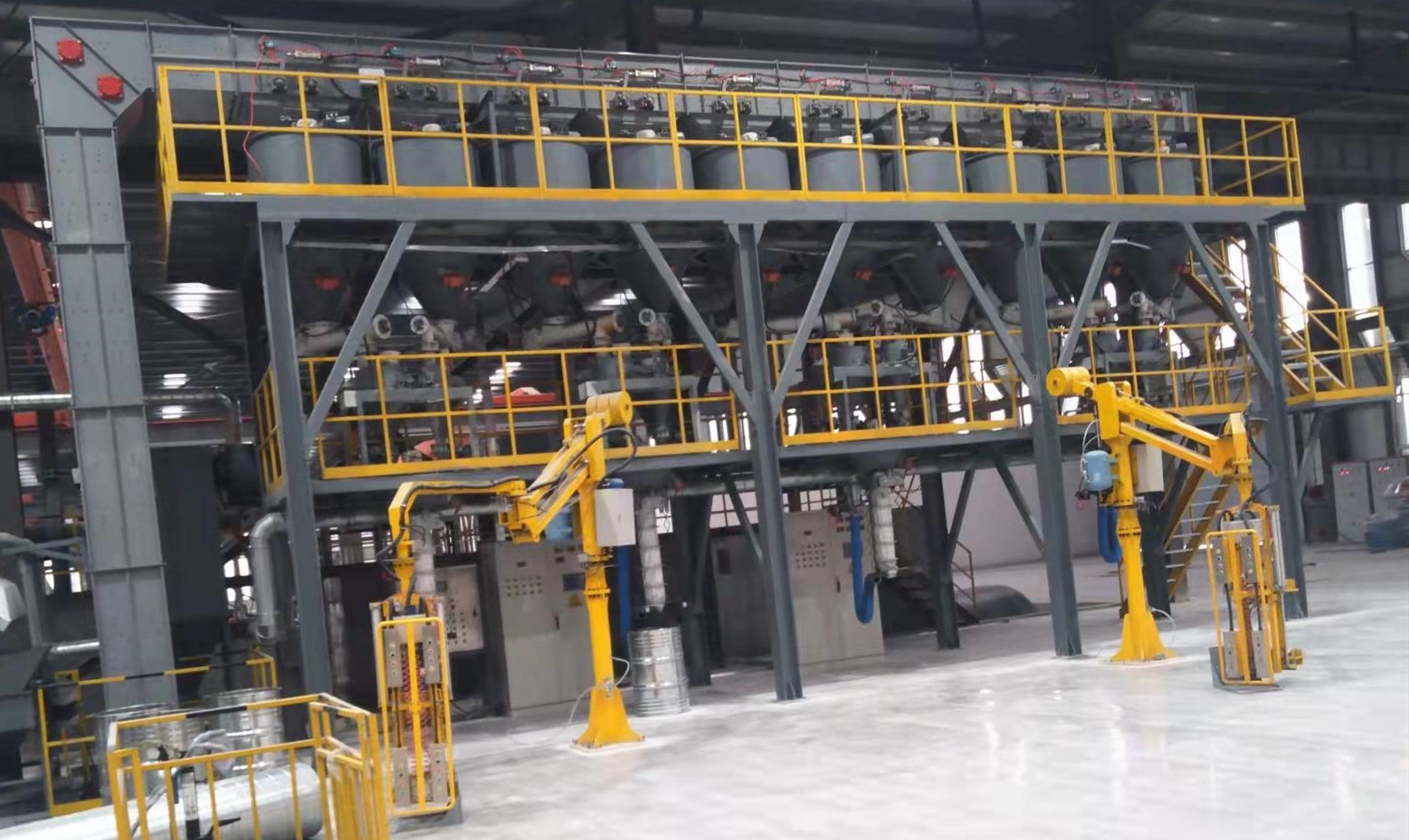 中海德自动化配料生产线之失重称