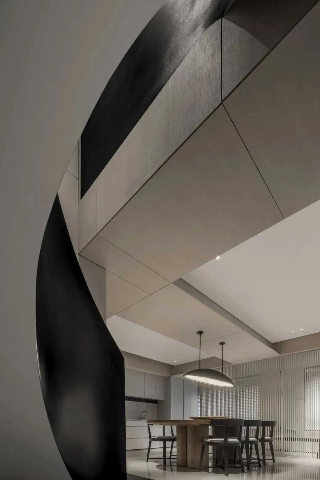 意式极简叠墅轻奢高级感,现代极简主义叠墅