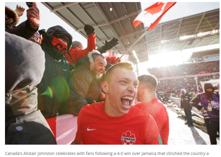 北美世预赛三阶段加拿大对牙买加,时隔28年再进世界杯4强